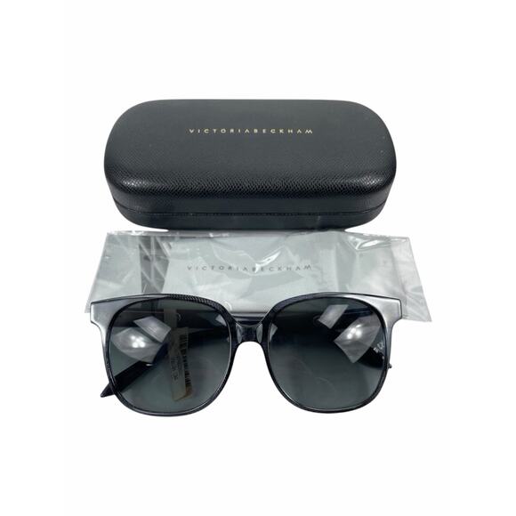 Victoria Beckham Refined Classic 53mm Square Sunglasses Blue main image 7